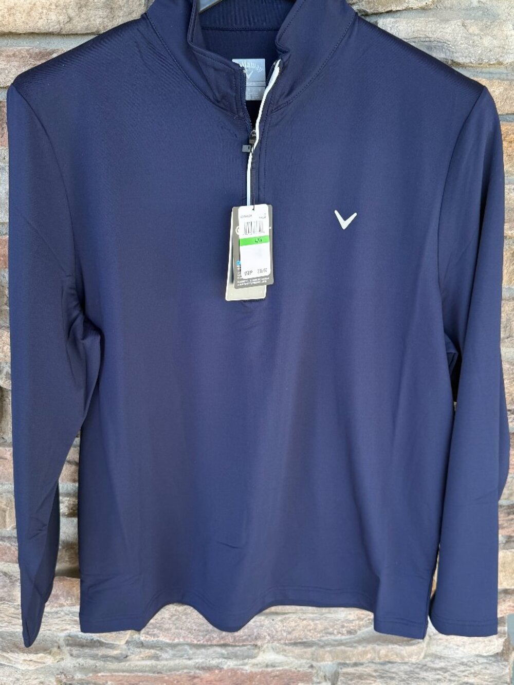 Callaway Golf Men's NEW Dri-Fit Core Performance LS Polo Shirt White L XL NWT